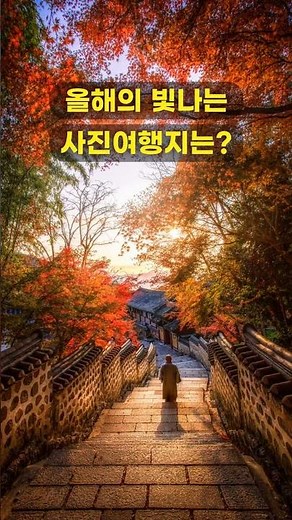 올해 대한민국을 가장 아름답게 빛낸 사진 한 장이 찍힌 여행지 어디