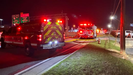 DeKalb County fire crews put out multi-vehicle blaze at used car lot