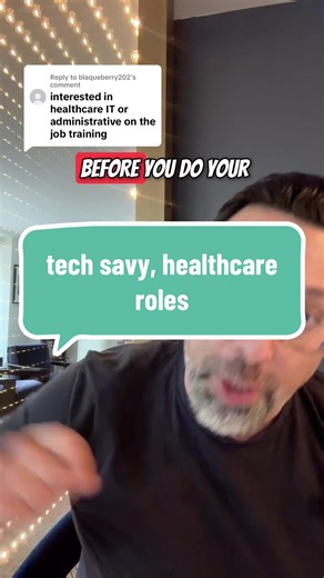 Replying to @blaqueberry202 Tech-savvy? Here’s how to work in healthcare without coding If you’re tech-savvy and want into healthcare without becoming a coder or engineer, here are your best options. Healthcare IT: You’ll manage hospital systems, databases, and electronic health records — keeping everything running smoothly. $55–70K to start, 6–8 months of training, often remote. Health Information Management: You’ll manage patient data, ensure HIPAA compliance, and organize digital records. $48