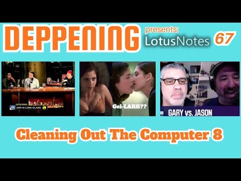 LOTUS NOTES 67 | Howard Stern Show Cleaning Out the Computer 8 | Gary Accused of Da-Da Date-R@p$
