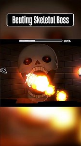 Beating Skeletal boss #geometrydash