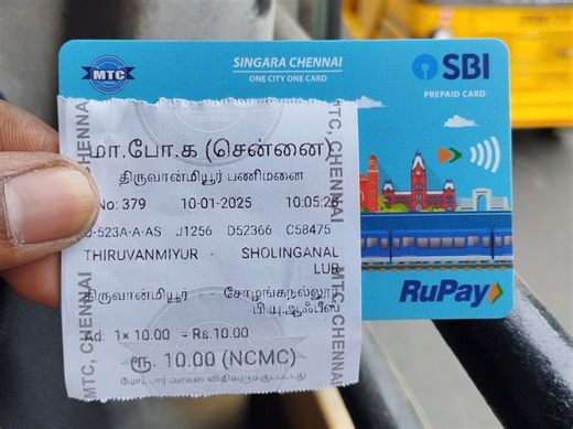 Ride smart, ditch cash: All about the Singara Chennai Card