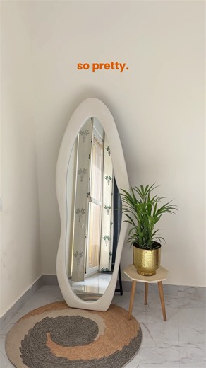 Aesthetic Full Length Mirror 🤍🪞😍 #mirror #aesthetic #homedecor #pinterestinspired