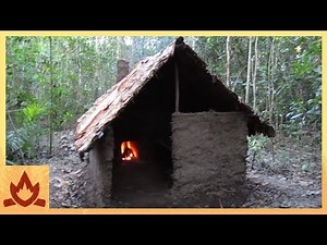 Building a wattle-and-daub hut with your bare hands