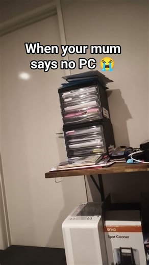 No PC 😭 #pc #gaming #techtech #techtok #desktop