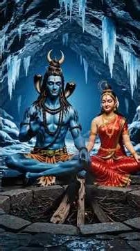 🚩Shiva literally transformed into a snow lingam and is in the Amaradh cave 🙏
