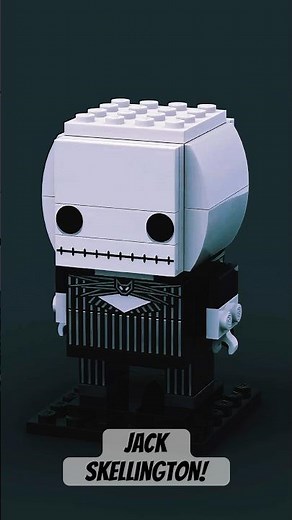 The Pumpkin King Rises 🎃​⁠#lego #brickheadz #jackskellington #nightmarebeforechristmas