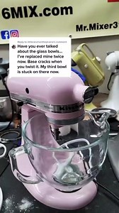 Let's talk glass bowls #KitchenAid #MrMixer #Mixer #Kitchen #baking #cooking #tilthead #bowlraise #kitchenislife #bakingfool #mixer #KitchenAidMixer #everdime #repair #DIY #glass #glassbowls #bowl If you need any parts/upgrades/repairs on your mixer or are looking to pick one up, make sure to check out our site! We accept mixers shipped in for repairs Shipping info: https://buff.ly/3wPNJHW ------------------------------------------------------ Mr. Mixer store: https://buff.ly/3xzUjlT YouTube: ht
