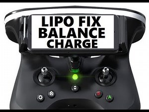 Parrot Skycontroller 2 Lipo Battery MOD how to Balance Charge DIY FIX