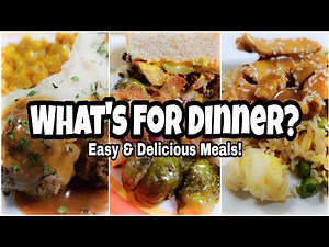 What's For Dinner? | Real Life Meal Ideas | Budget Dinner Ideas