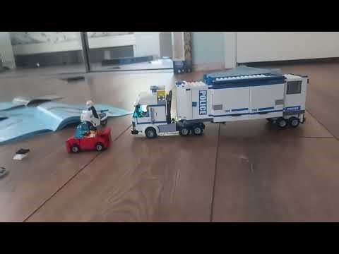 Lego City Mobile Police Unit Time Lapse Tutorial