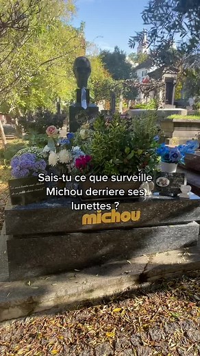 Le sais-tu? 🤔 #michou #cabaretmichou #montmartre #montmartreparis #cimetieredemontmartre #statue #hommage #regard #histoire #cimetiere #cimetiereparis #cimetiereparisien #lesaistu #lesavezvous #lunettes #legende