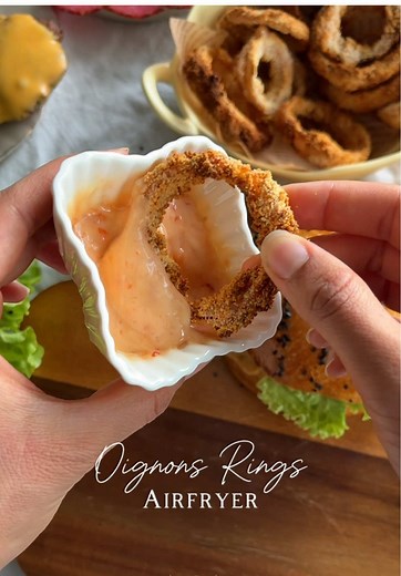 Recette Oignons Rings Facile au Airfryer