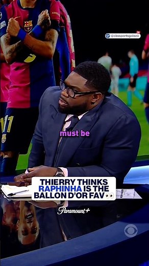 Thierry Henry has Raphinha as Ballon d'Or favorite! 🏆 | UCL Today | CBS Sports Golazo