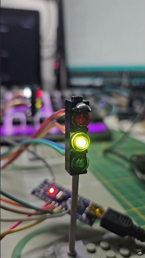 Lego Ampel mit Arduino Testaufbau