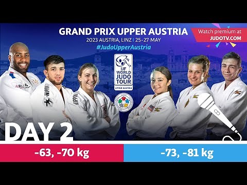 Live now: Upper Austria 2023 day 2 - watch more on judotv.com