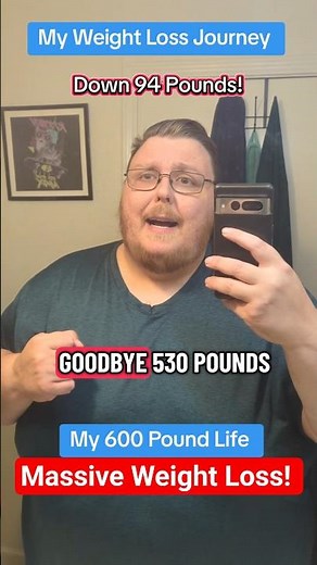 Goodbye 530 Pounds! Another Pound Down on my Weight Loss Journey! My 600 Pound Life.