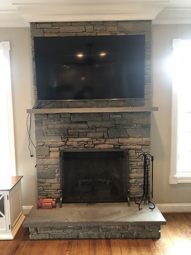 How To Mount TV On Stone Fireplace (Complete Guide)