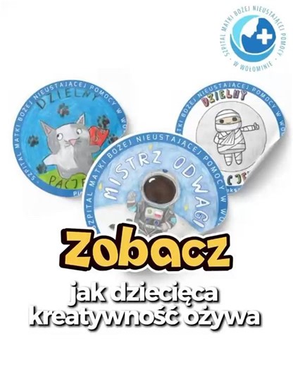Naklejka Dzielnego Pacjenta 2026 - Konkurs 2 edycja