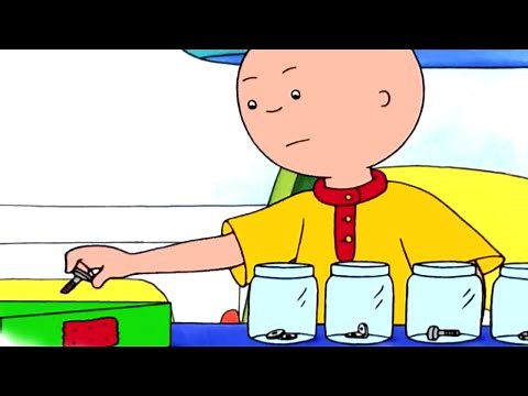 Caillou's Toolbox | Caillou Cartoon