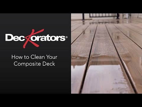 How To Clean Your Composite Deck
