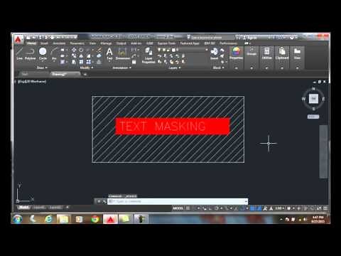 AutoCAD I 09-20 Using a Background Mask