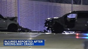 Multiple people injured in wrong-way I-290 crash in Itasca: Illinois State Police