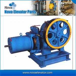 [Hot Item] Elevator Traction System Geared Traction Machine