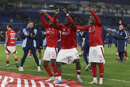 “Job done” – Ola Aina unbothered by injury fears, celebrates Forest's win over Man United (video) - Soccernet NG
