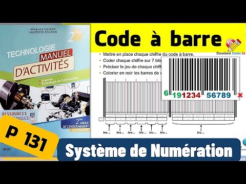 2AS- Exercice : Code à barre -Page131