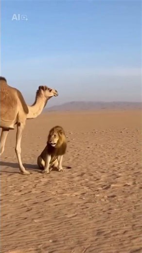 Wild Arena | Camel vs Lion – Ultimate Desert Showdown (8K Ultra Realistic)