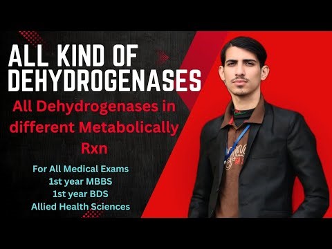 All Dehydrogenases in Biochemistry | Different Dehydrogenases used in different Metabolic Reactions
