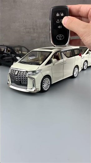Unboxing Ultra-Realistic Toyota Alphard Diecast Model with Remote Control Doors! 🚗✨