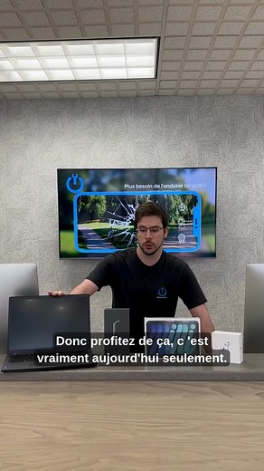 ⚡ AUJOURD’HUI SEULEMENT - 4 RABAIS CHOCS! 💻 ThinkPad P14s Gen 4 (i7, GPU, 32 Go RAM, 1 To SSD, boîte ouverte) → 1099 $ tx 📱 Samsung S25 FE NEUF → 699 $ tx 🎧 AirPods Pro 2ᵉ gén. → 229 $ tx 📲 iPad mini 6ᵉ gén. NEUF → 449 $ tx ✅ Garantie 1 an • Transfert & configuration gratuits 📍 RépareTech - 2, boul. Taché Est, Montmagny 🏷️ Tout le mois : jusqu’à -50 % sur appareils et -75 % sur accessoires. ⚠️ Stock limité • Premier arrivé, premier servi! #Local | RépareTech