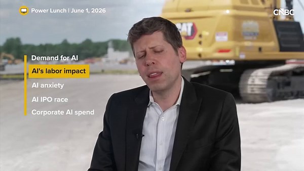 Top five moments from CNBC's interview with OpenAI CEO Sam Altman
