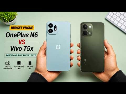 OnePlus N6 vs Vivo T5x – Don't Buy Until You Watch This! | Best Budget Phone 2026 Comparison
