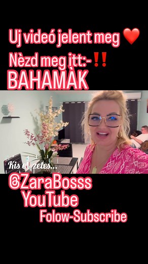 Uj video jelent meg a BAHAMÀKrol❤️❤️❤️Nezd meg az uj videot itt:-‼️https://youtu.be/ZdsRIEO8BbI?si=06fvmIo27yXZpoqD @zara.bossss | Zara Boglar