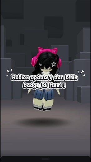 badge yg kita dapat dri roblox bisa jdi item?!#roblox#4u#tutorial#fypシ#robloxedit#masukberanda
