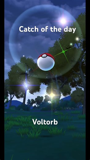 Catch of the day voltorb