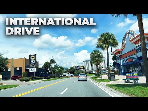 Orlando's Most Famous Street : Driving Entirety of International Drive in August 2022