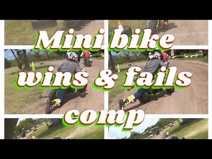 Mini bike wins & fails compilation