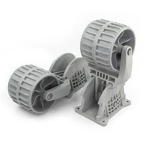[Hot Item] China Factory Retractable Wheel Boat Dolly Dinghy Launching Wheels for Inflatable Boat