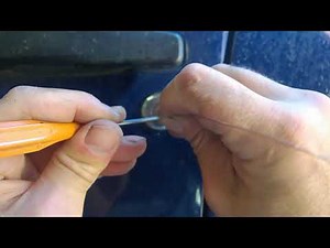 broken car door key | how to fix