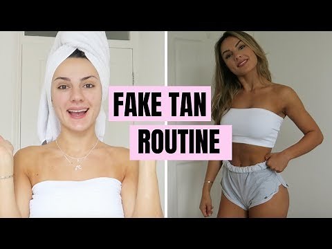 MY FAKE TAN ROUTINE | Literally The Best Tan Ever!