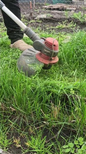 First grass mowing by the cabin. Handmade 3x6 Cabin Life (No Talking ASMR)