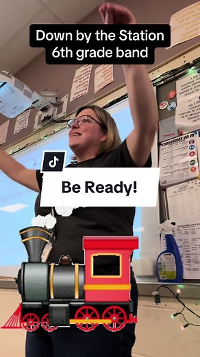 6th Grade Band Essential Elements Practice Session