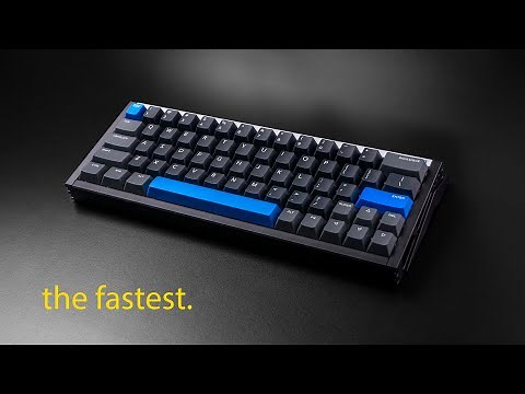 The fastest gaming keyboard is crazy good. - IQUNIX EZ63