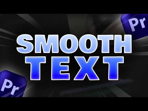 text animation that takes ONLY 2 MINUTES in premiere pro