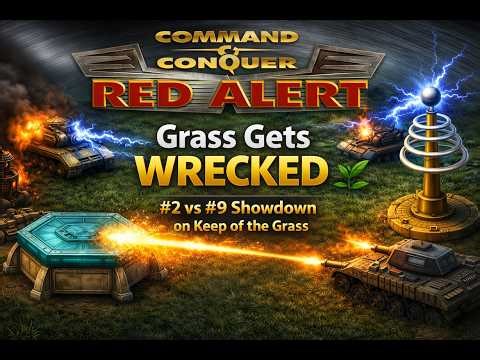 Command & Conquer: Red Alert Remastered — Grass Gets Wrecked