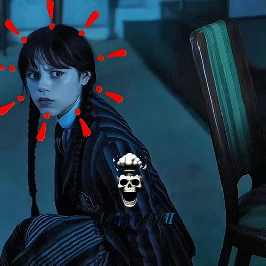 Wednesday got Scared 🤯🔥 | Wednesday | AMOR NA PRAIA